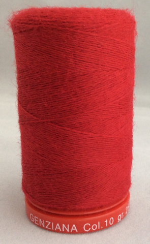 Genziana Wool Thread - Deep Red 010