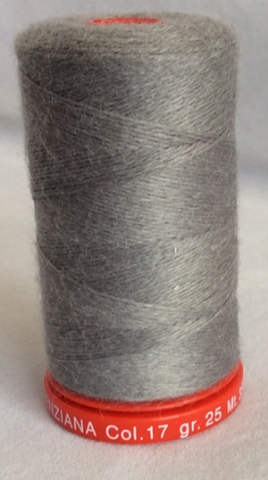 Genziana Wool Thread - Flannel Grey 017