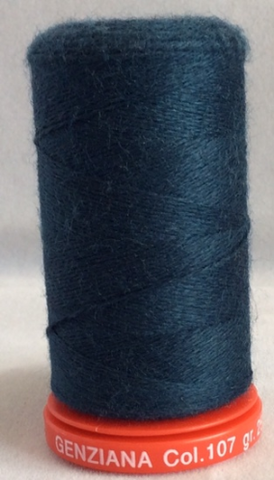 Genziana Wool Thread - Dark Teal 107