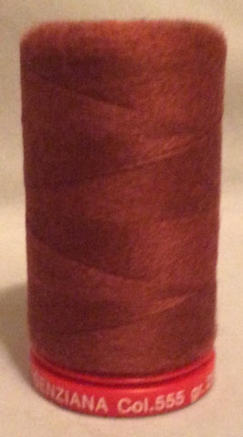 Genziana Wool Thread - Reddish Brown 555
