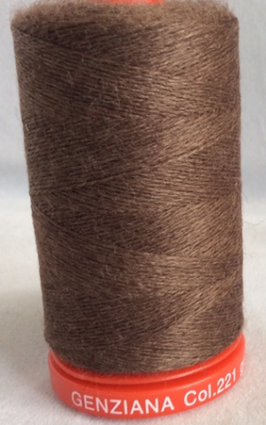 Genziana Wool Thread - Walnut 221