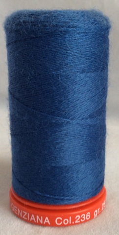 Genziana Wool Thread - Dark Sky 236