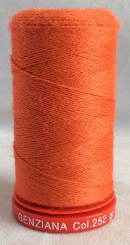 Genziana Wool Thread - Burnt Orange 252