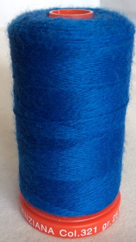 Genziana Wool Thread - Imperial Blue 321