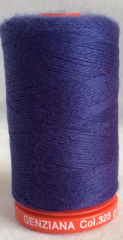 Genziana Wool Thread - Cobalt Blue 323