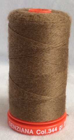 Genziana Wool Thread - Donkey Brown 344
