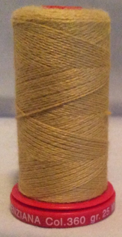 Genziana Wool Thread - Gold 360