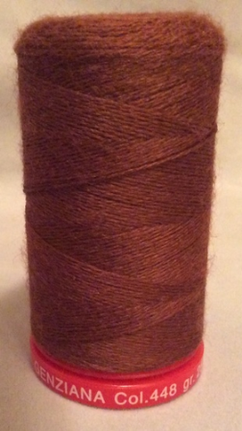 Genziana Wool Thread - Cinnamon 448