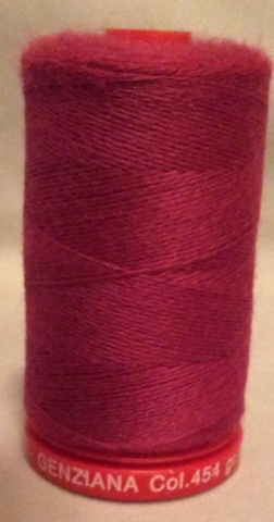 Genziana Wool Thread - Crimson 454