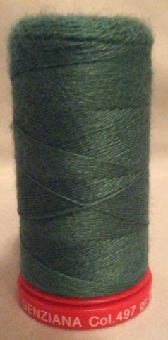 Genziana Wool Thread - Medium Teal 497