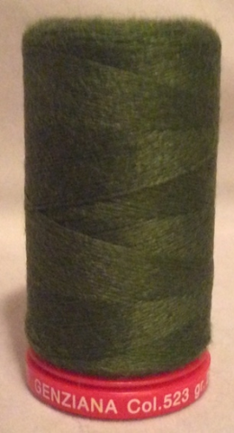 Genziana Wool Thread - Olive 523