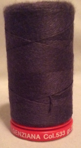 Genziana Wool Thread - Deep Purple 533