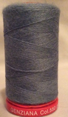 Genziana Wool Thread - Blue Stone 550