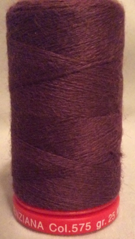 Genziana Wool Thread - Dark Mauve 575